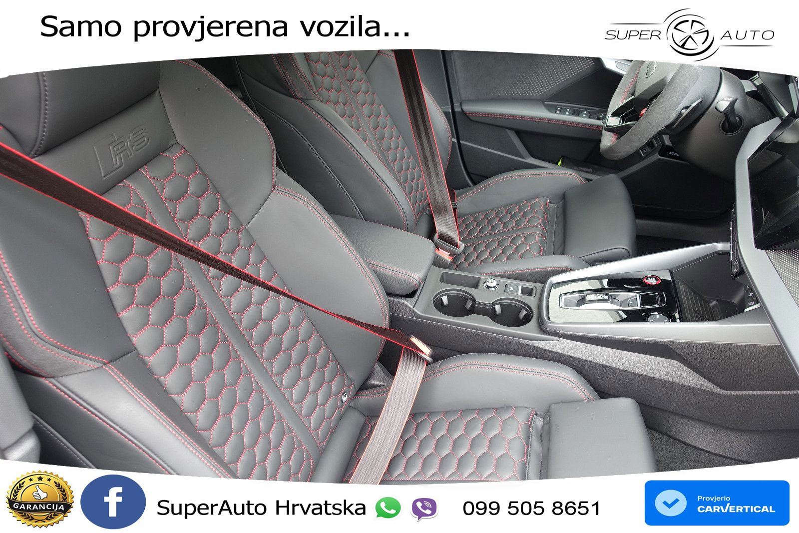 Audi RS3 Sedan 2.5 TFSI (400 KS) quattro S tronic LED+GR SJED+ACC