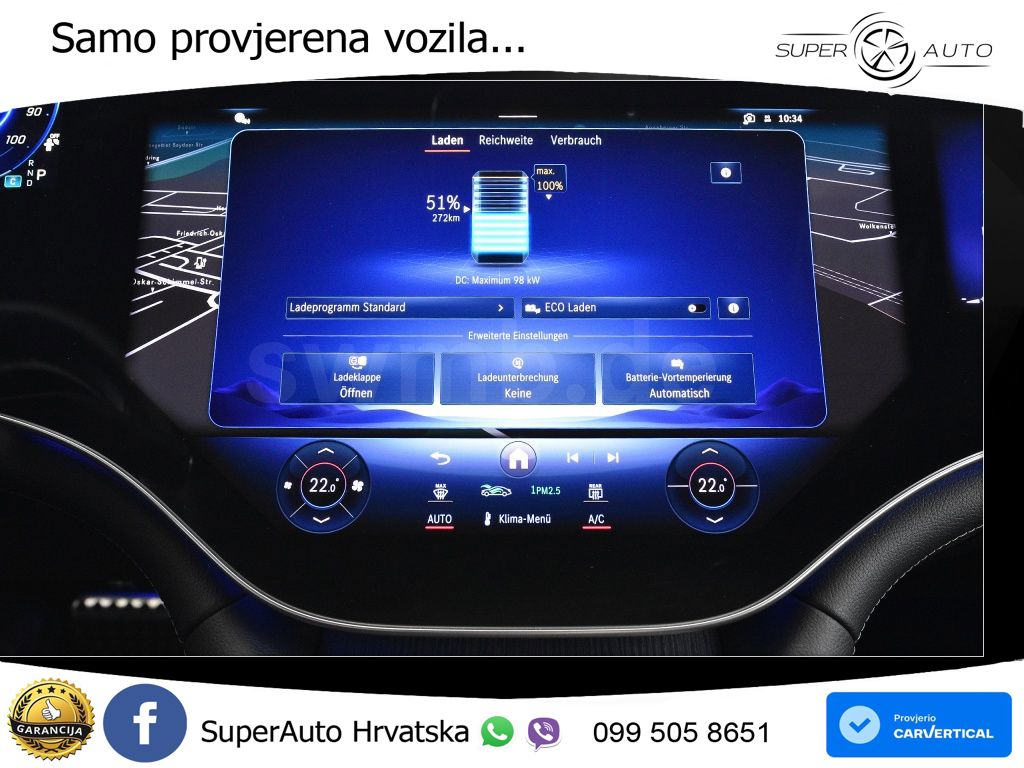 Mercedes EQE SUV 500 105 kWh (408 KS) 4MATIC