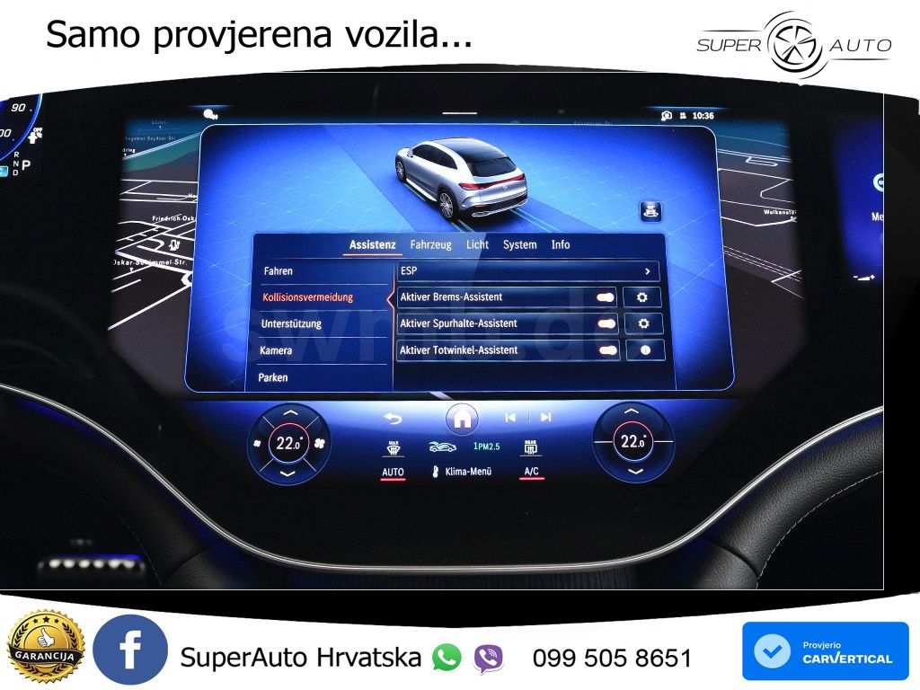 Mercedes EQE SUV 500 105 kWh (408 KS) 4MATIC