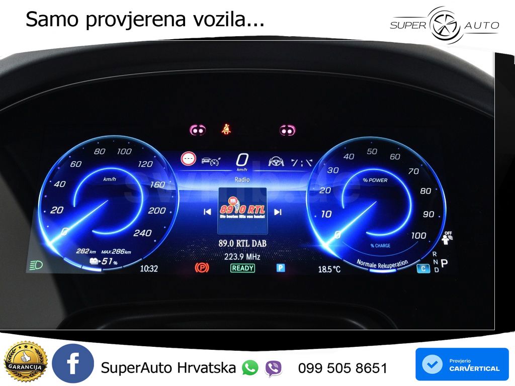 Mercedes EQE SUV 500 105 kWh (408 KS) 4MATIC
