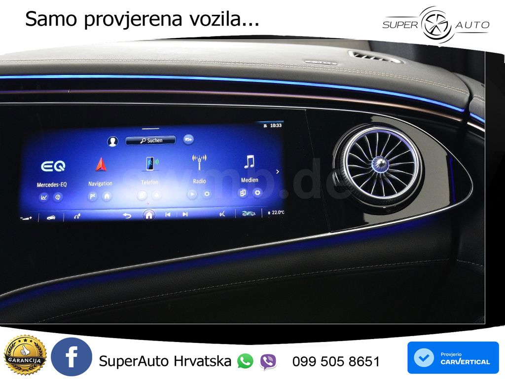 Mercedes EQE SUV 500 105 kWh (408 KS) 4MATIC