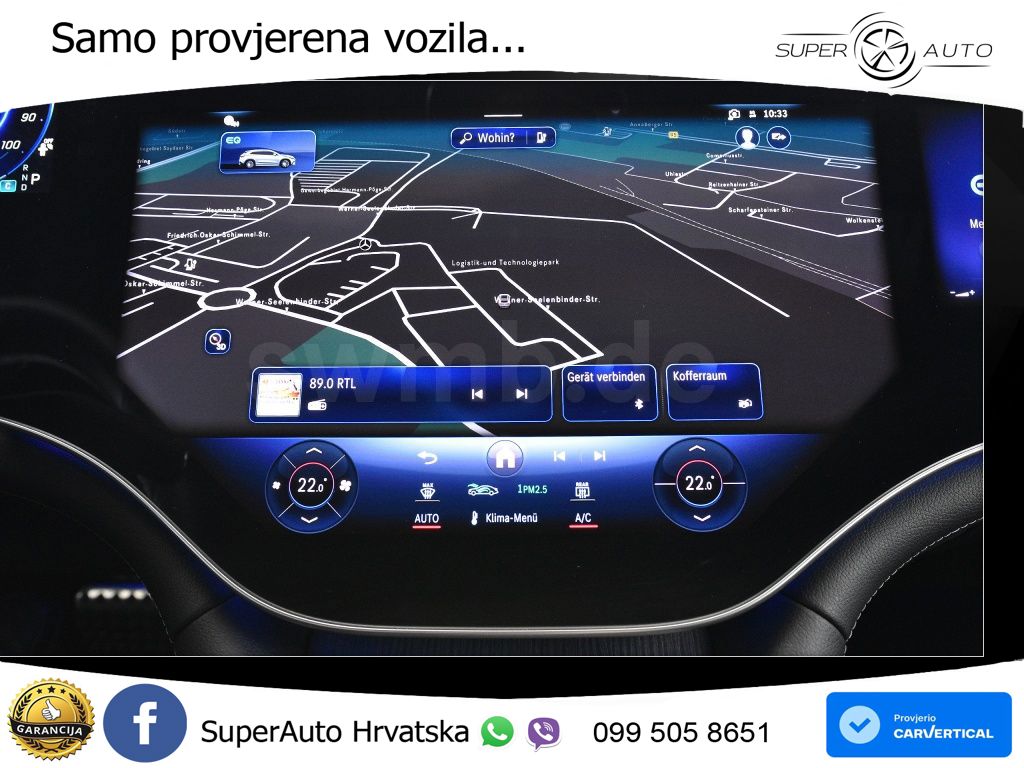 Mercedes EQE SUV 500 105 kWh (408 KS) 4MATIC