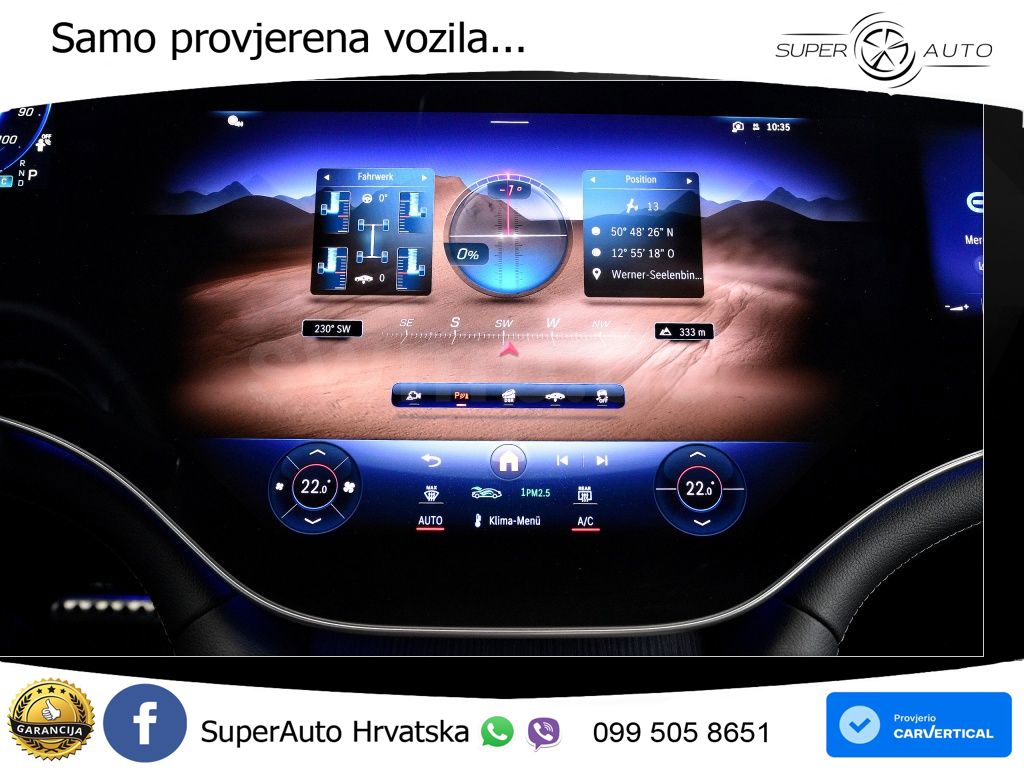Mercedes EQE SUV 500 105 kWh (408 KS) 4MATIC