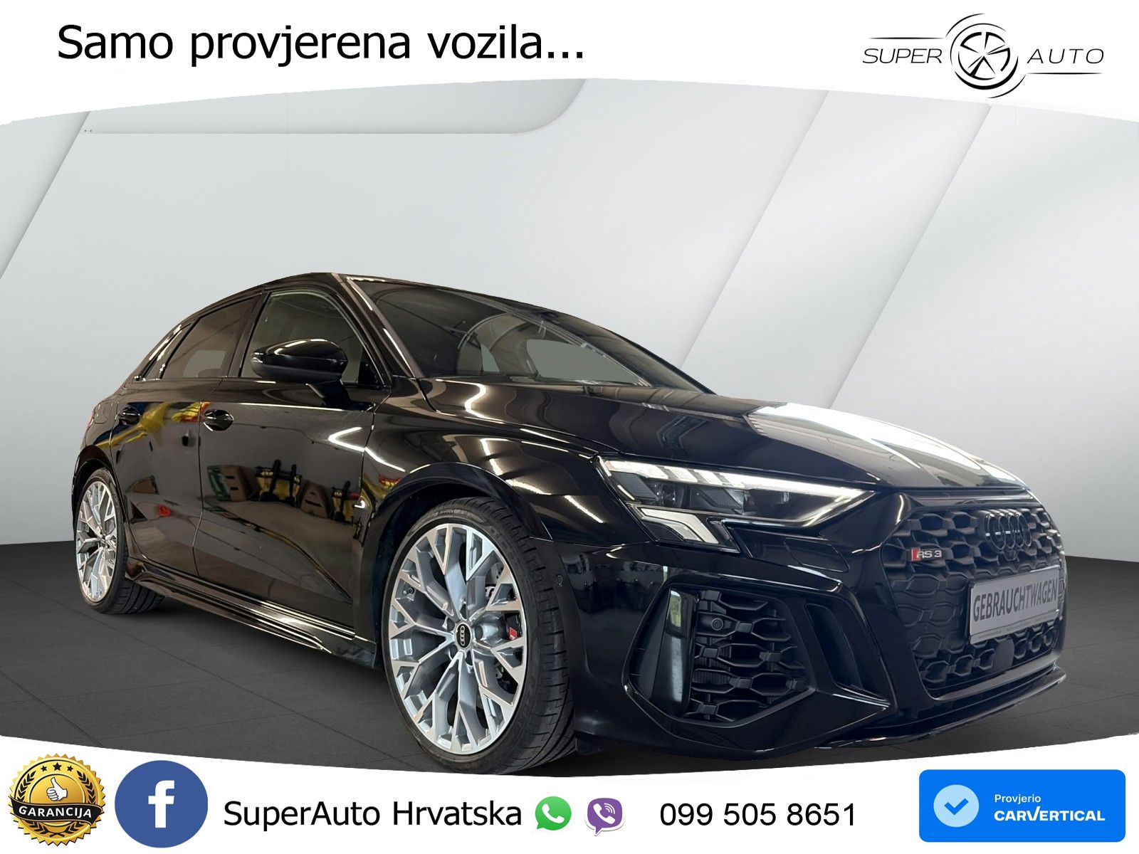 Audi RS3 Sportback 2.5 TFSI (400 KS) quattro S tronic
