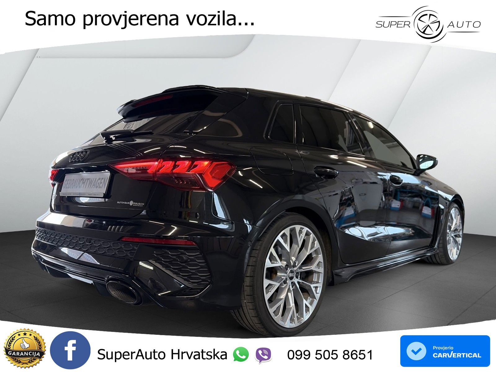 Audi RS3 Sportback 2.5 TFSI (400 KS) quattro S tronic