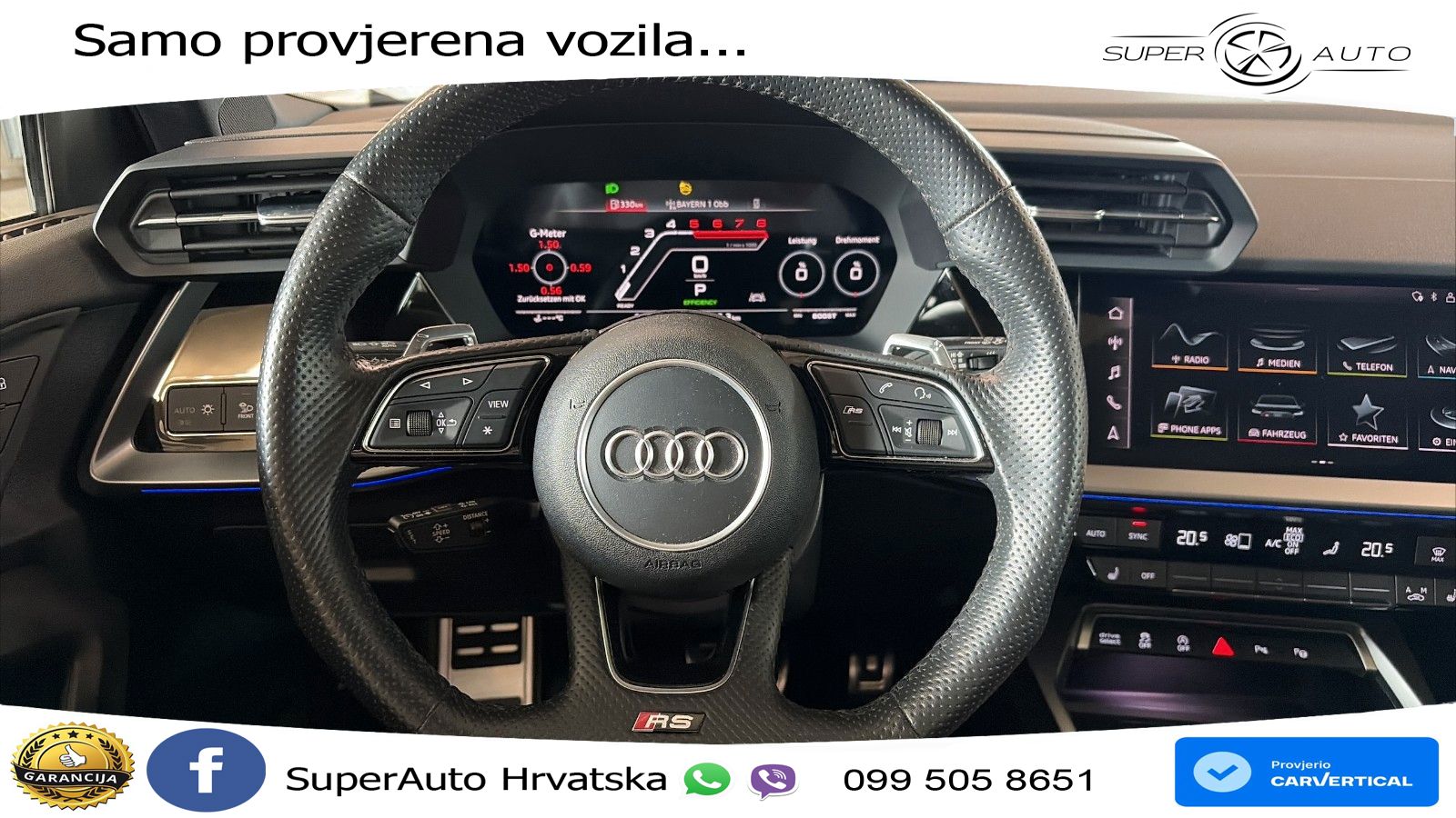Audi RS3 Sportback 2.5 TFSI (400 KS) quattro S tronic