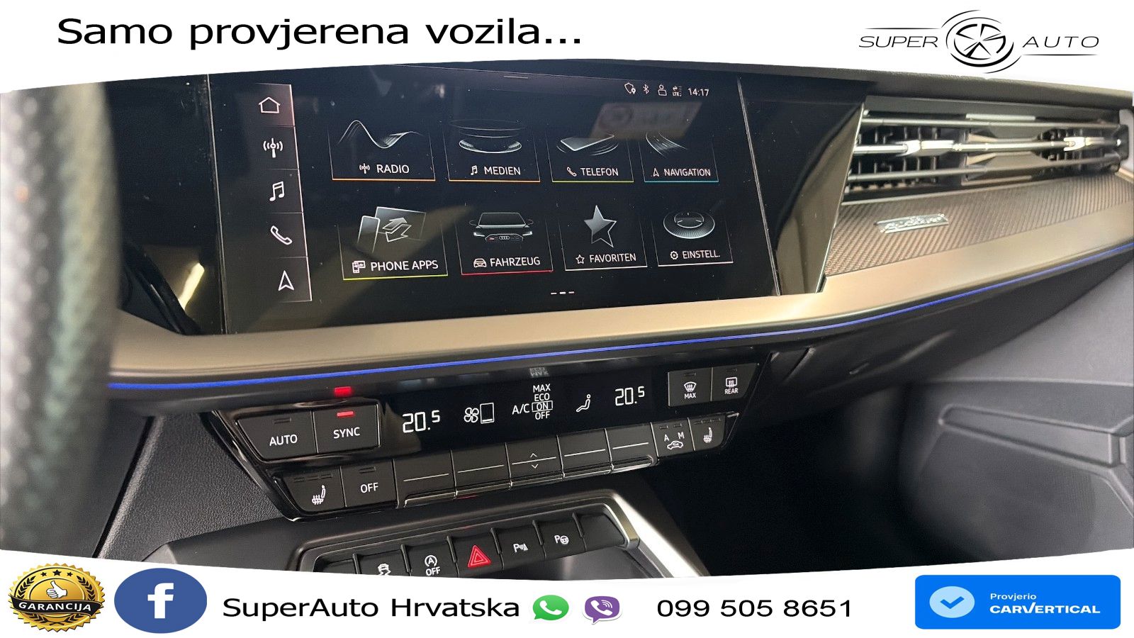 Audi RS3 Sportback 2.5 TFSI (400 KS) quattro S tronic