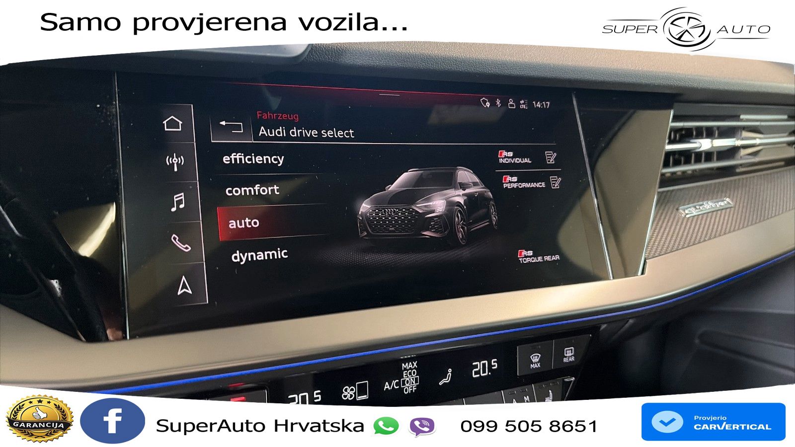 Audi RS3 Sportback 2.5 TFSI (400 KS) quattro S tronic