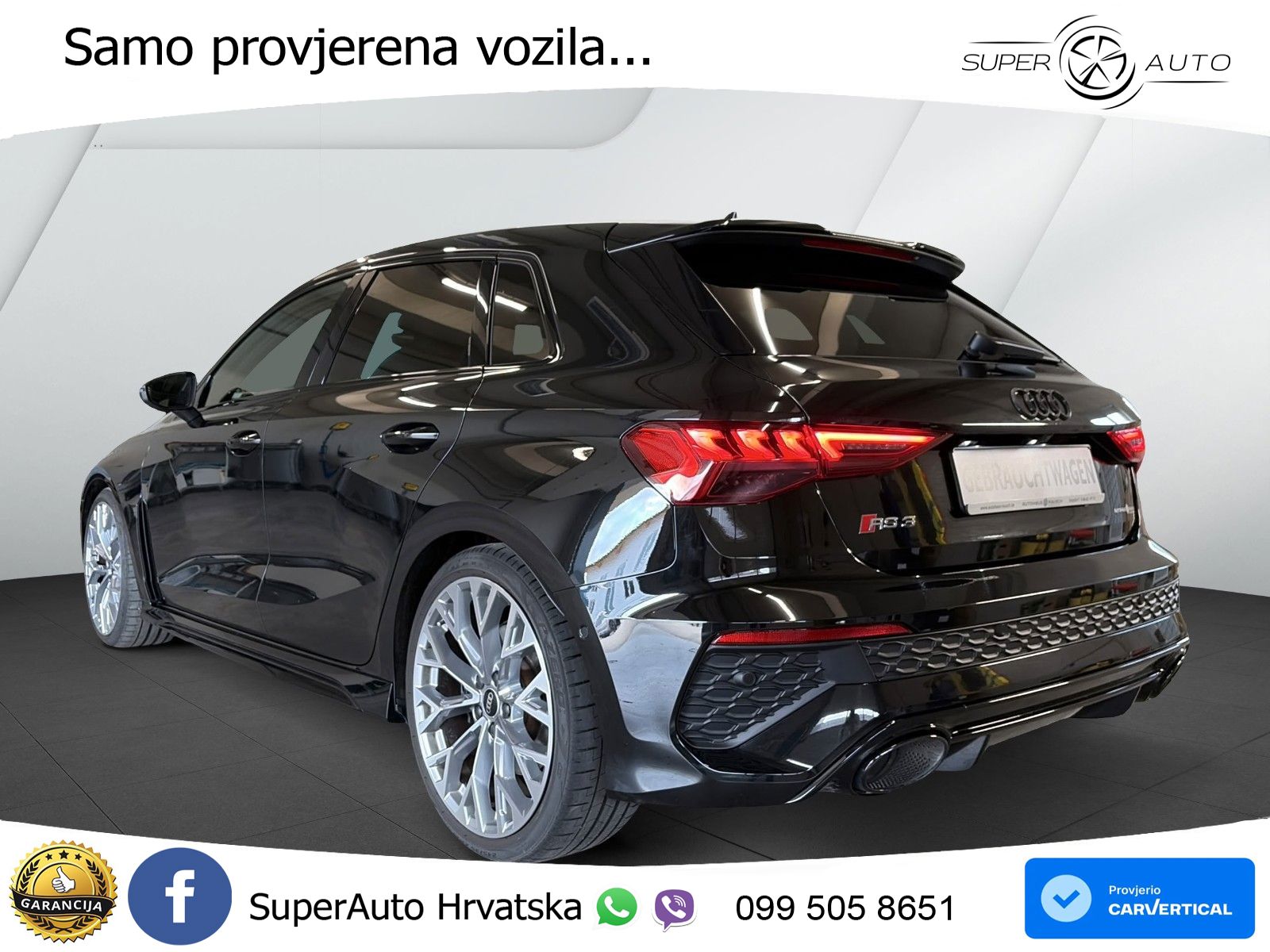 Audi RS3 Sportback 2.5 TFSI (400 KS) quattro S tronic