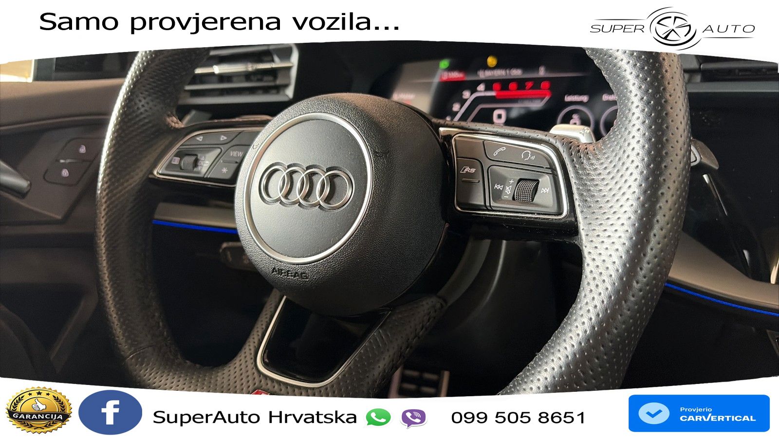 Audi RS3 Sportback 2.5 TFSI (400 KS) quattro S tronic