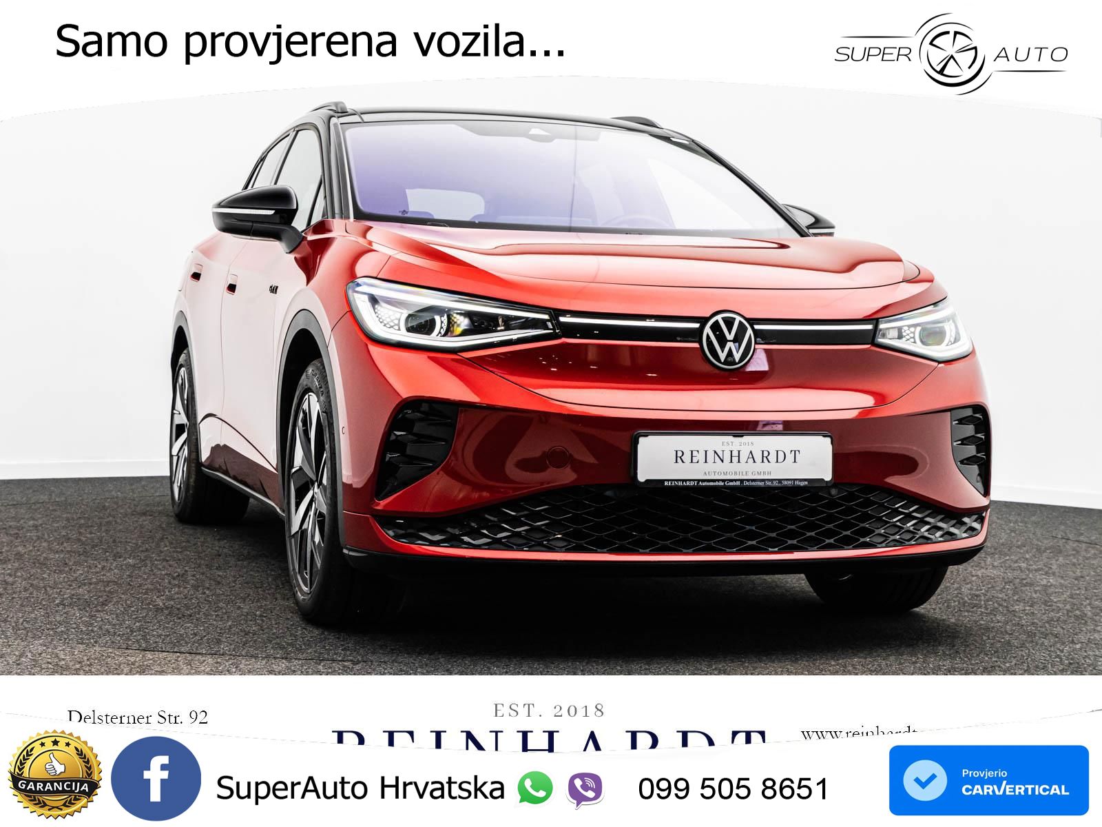 Volkswagen ID.4 GTX 82 kWh (299 KS) 4MOTION