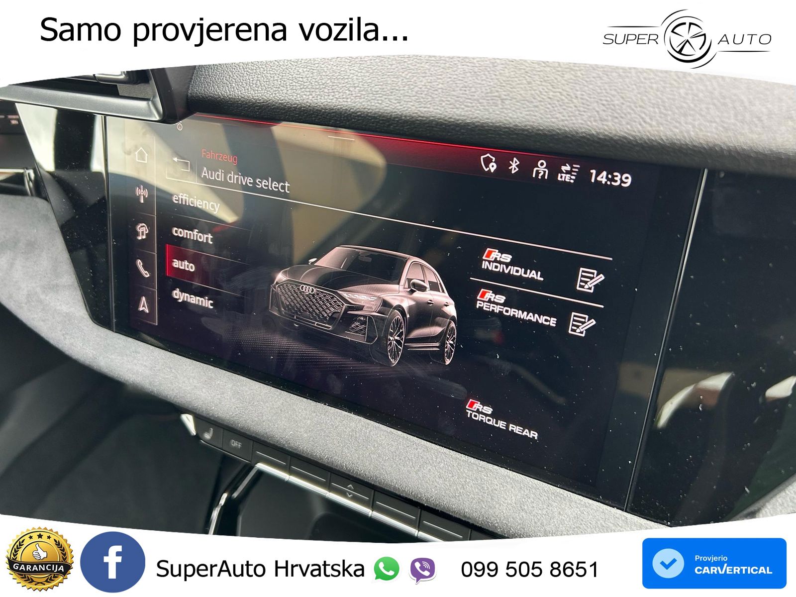 Audi RS3 Sedan 2.5 TFSI (400 KS) quattro S tronic LED+GR SJED+ACC