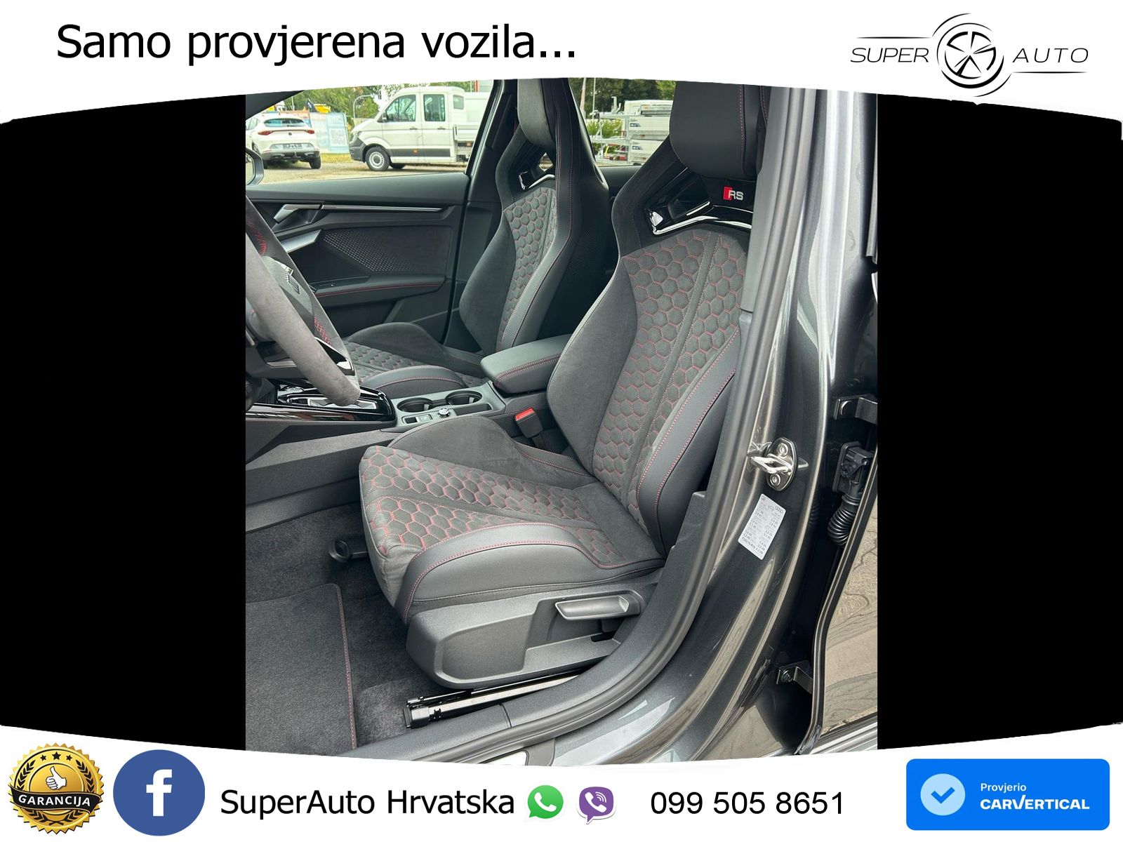 Audi RS3 Sedan 2.5 TFSI (400 KS) quattro S tronic LED+GR SJED+ACC