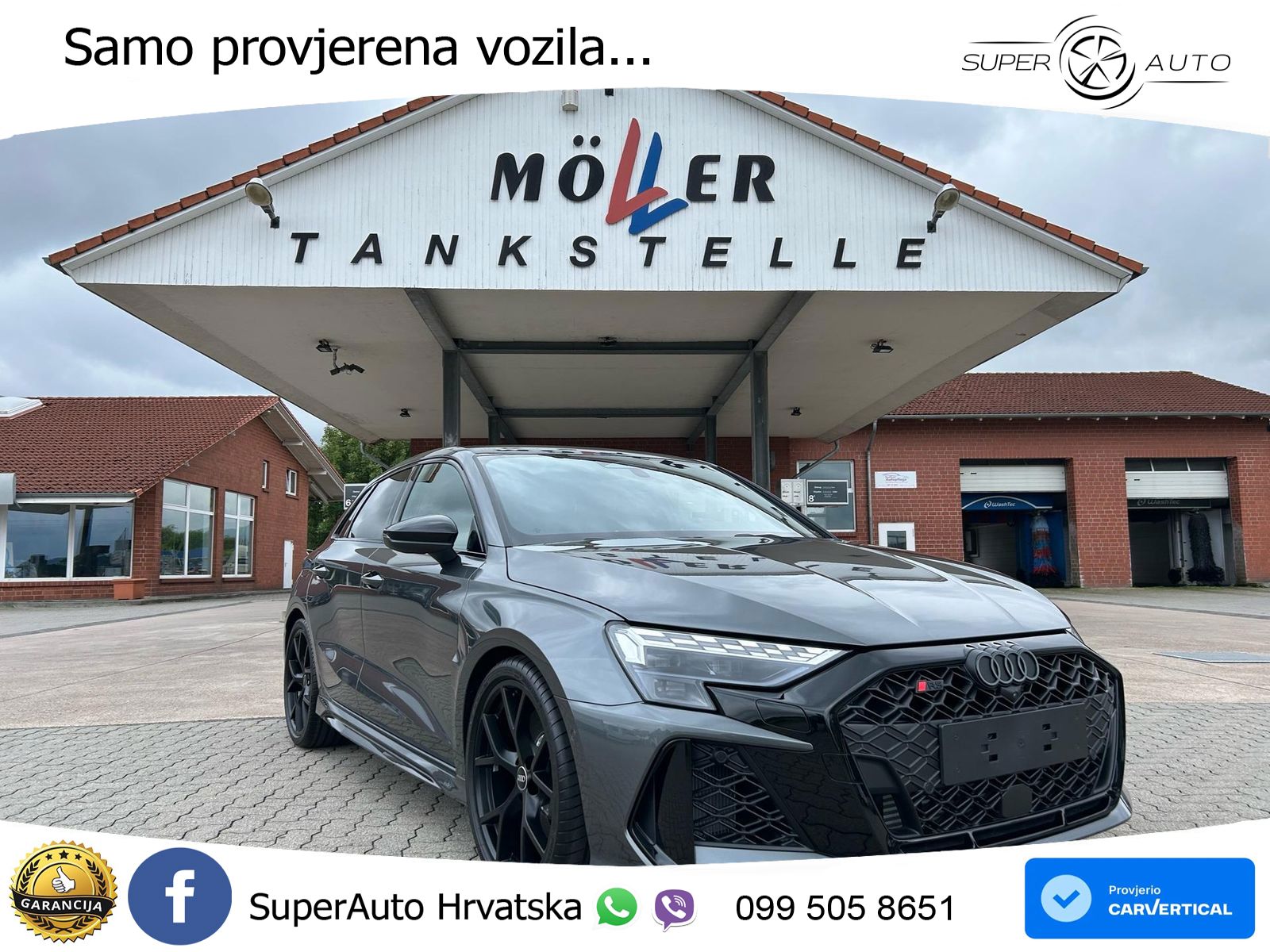 Audi RS3 Sedan 2.5 TFSI (400 KS) quattro S tronic LED+GR SJED+ACC