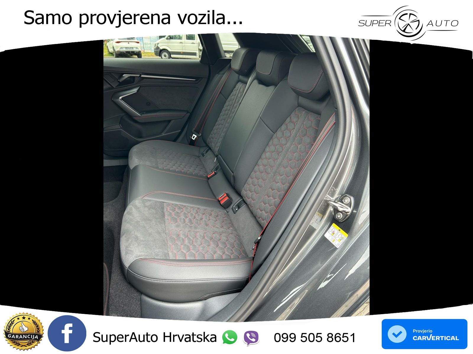 Audi RS3 Sedan 2.5 TFSI (400 KS) quattro S tronic LED+GR SJED+ACC