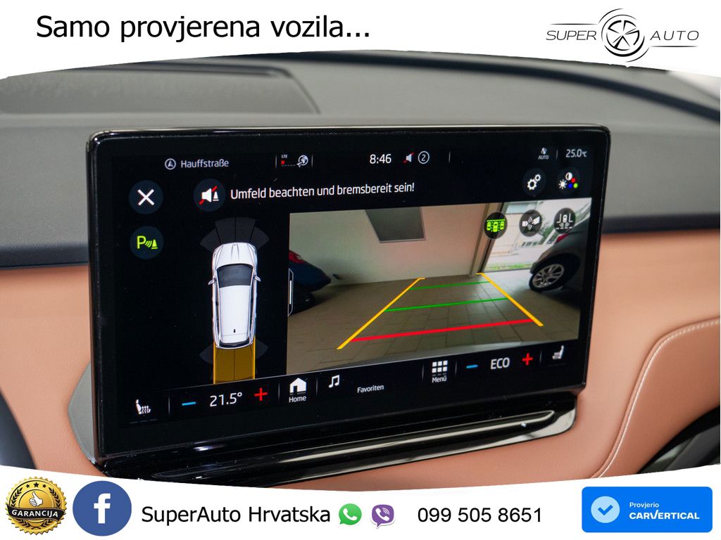 Škoda Enyaq iV 80x 82 kWh (265 KS) AWD LED+GR SJED+ACC