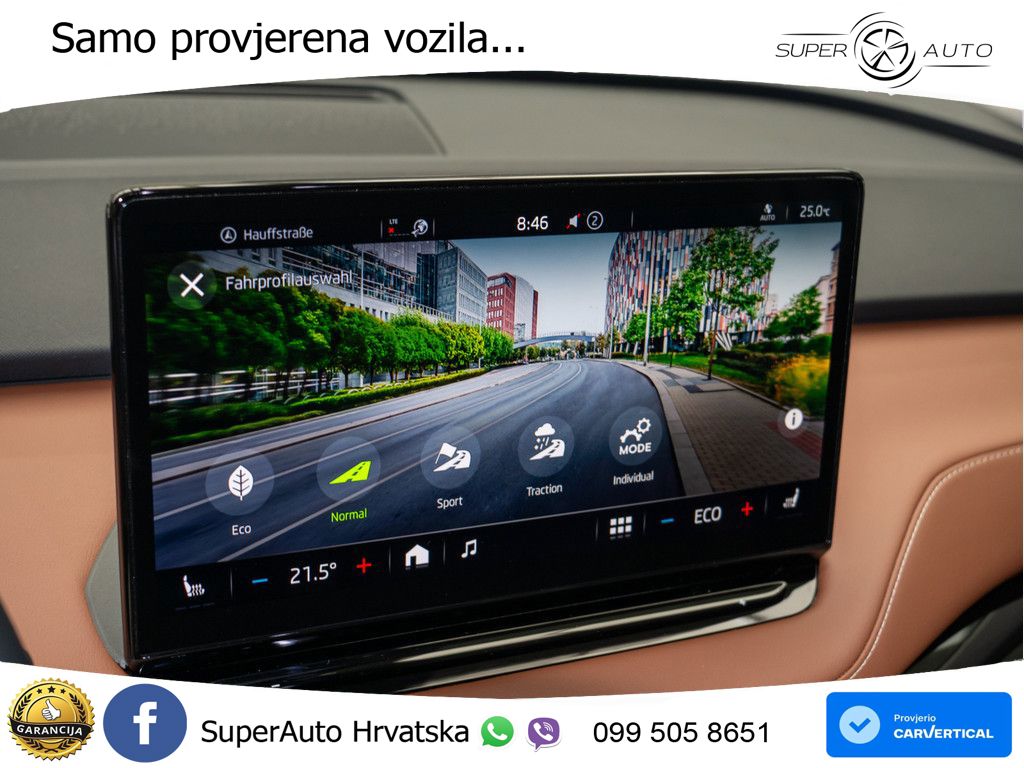 Škoda Enyaq iV 80x 82 kWh (265 KS) AWD LED+GR SJED+ACC