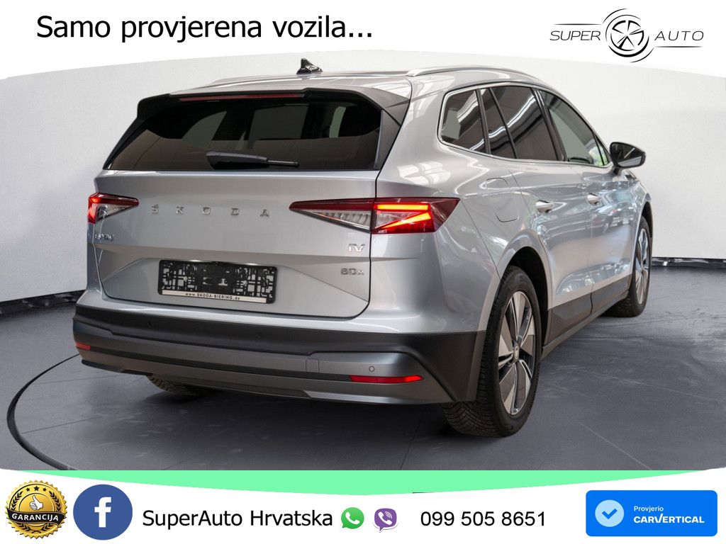 Škoda Enyaq iV 80x 82 kWh (265 KS) AWD LED+GR SJED+ACC