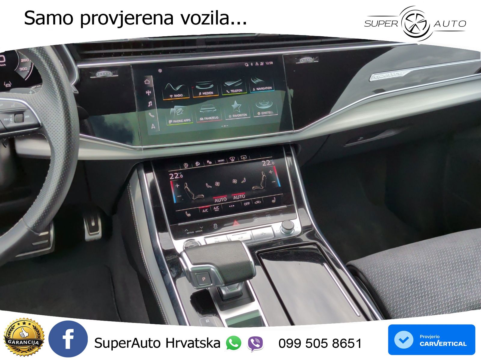 Audi Q8 50 TDI V6 (286 KS) quattro Tiptronic
