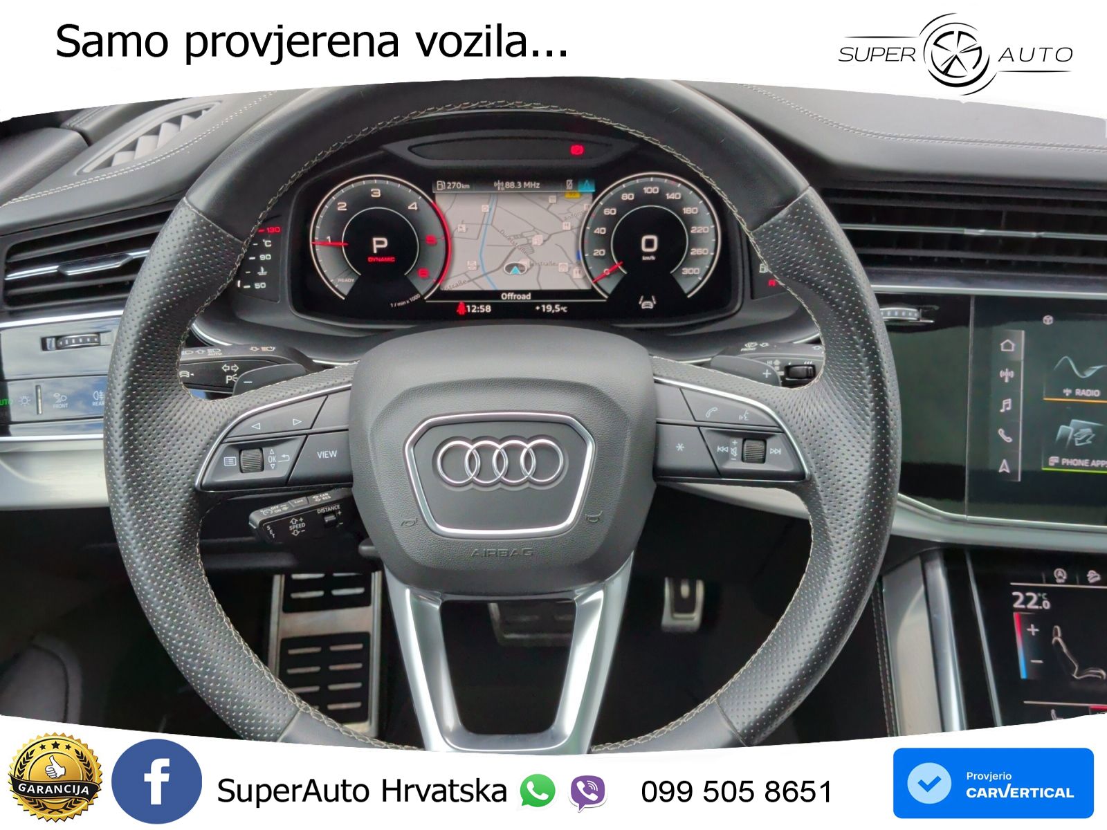 Audi Q8 50 TDI V6 (286 KS) quattro Tiptronic