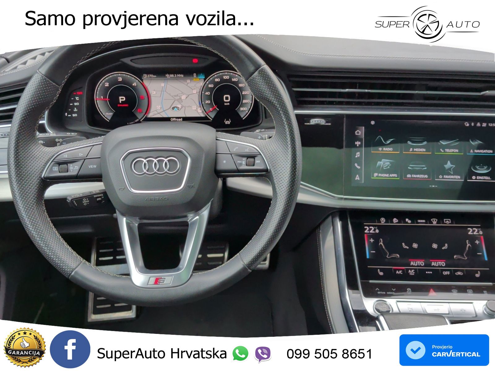 Audi Q8 50 TDI V6 (286 KS) quattro Tiptronic