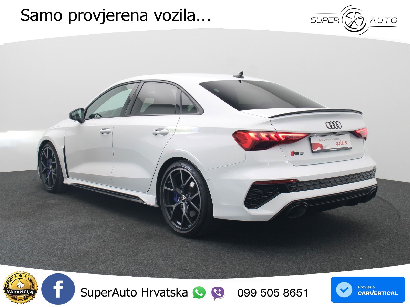 Audi RS3 Sportback 2.5 TFSI (400 KS) quattro S tronic LED+GR SJED+ACC