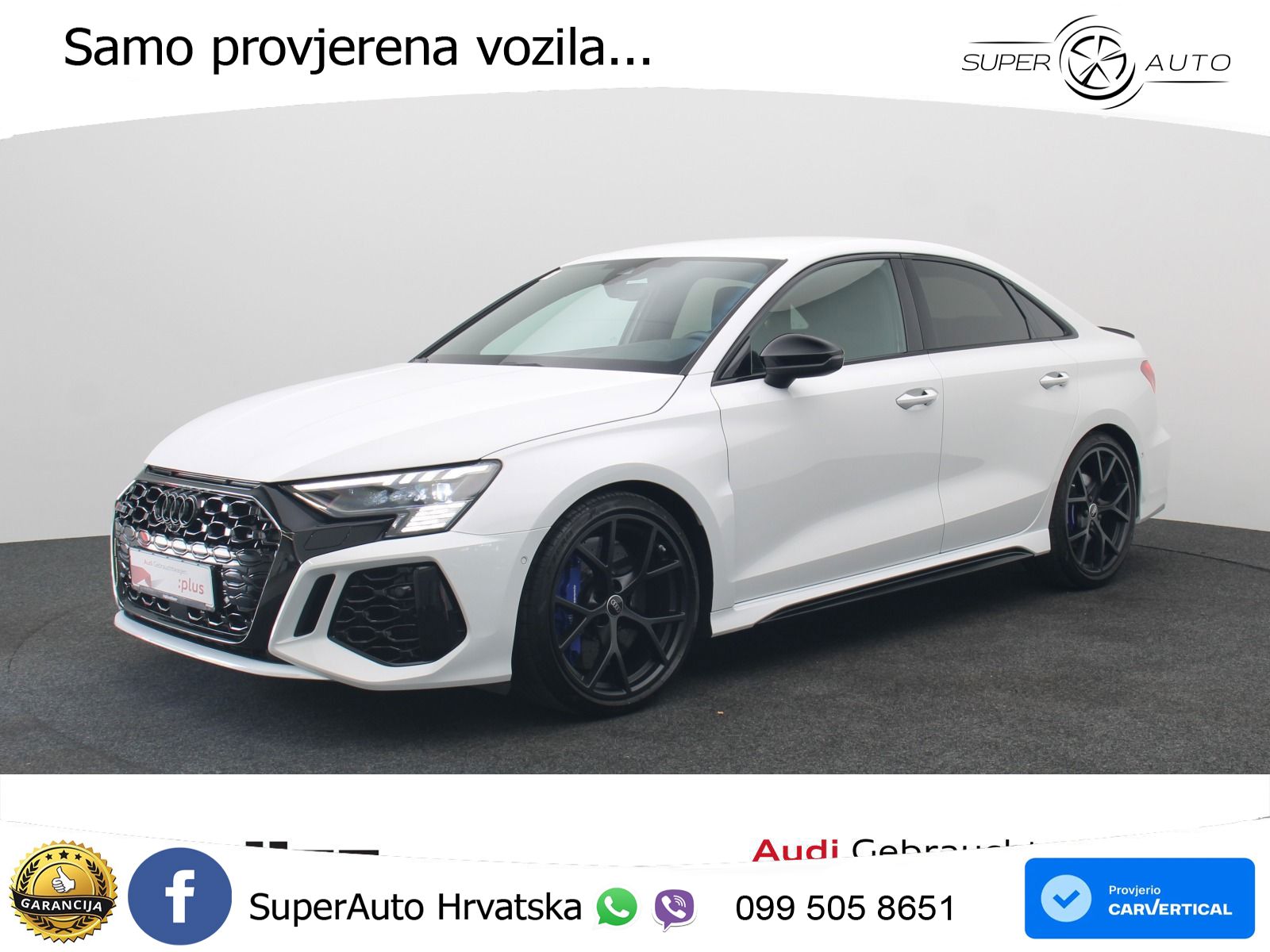 Audi RS3 Sportback 2.5 TFSI (400 KS) quattro S tronic LED+GR SJED+ACC