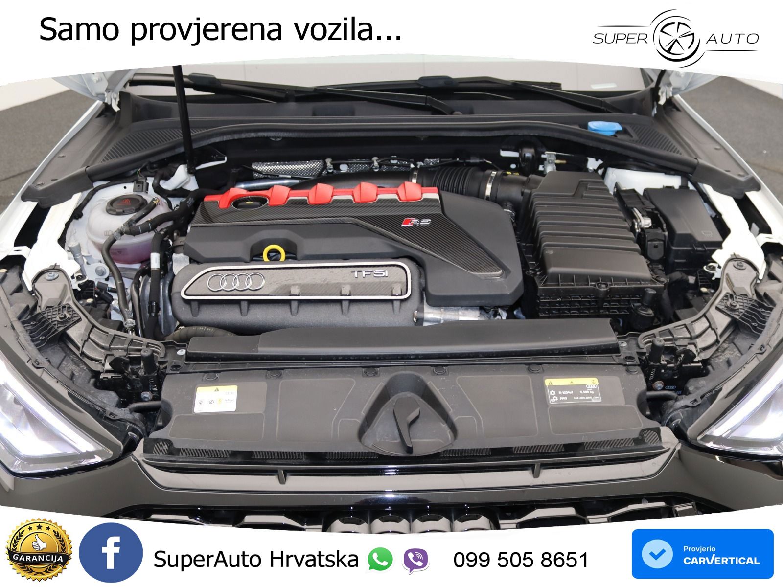 Audi RS3 Sportback 2.5 TFSI (400 KS) quattro S tronic LED+GR SJED+ACC