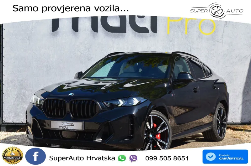 BMW X6 30d (298 KS) xDrive Steptronic M Sport LED+GR SJED+ACC