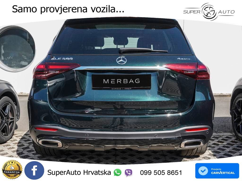Mercedes GLE 580 V8 (517 KS) EQ Boost 4MATIC 9G-TRONIC AMG LED+GR SJED+ACC