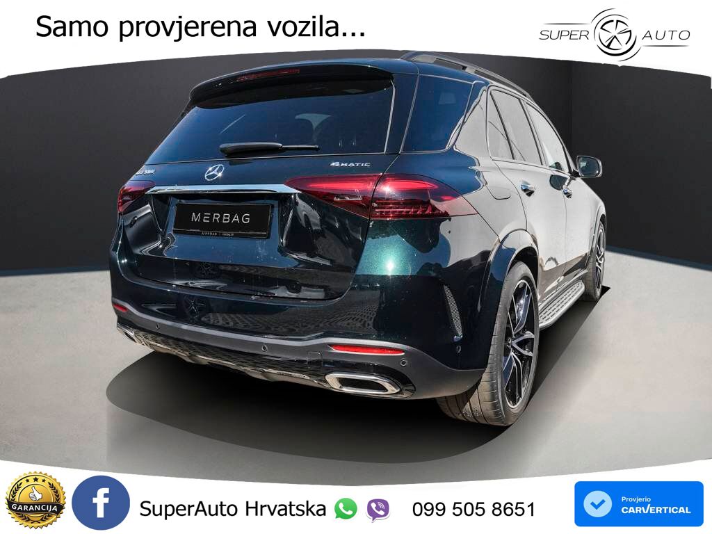 Mercedes GLE 580 V8 (517 KS) EQ Boost 4MATIC 9G-TRONIC AMG LED+GR SJED+ACC