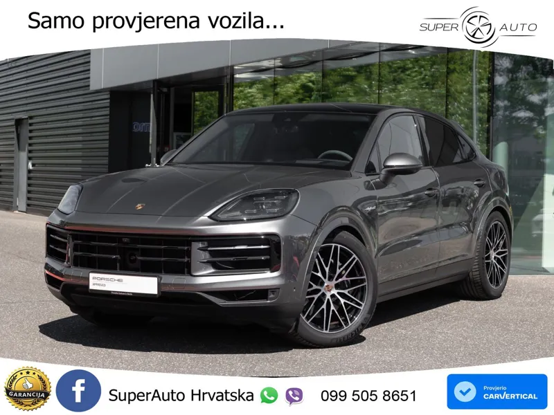 Porsche Cayenne 3.0 V6 (470 KS) E-Hybrid Tiptronic S LED+GR SJED+ACC