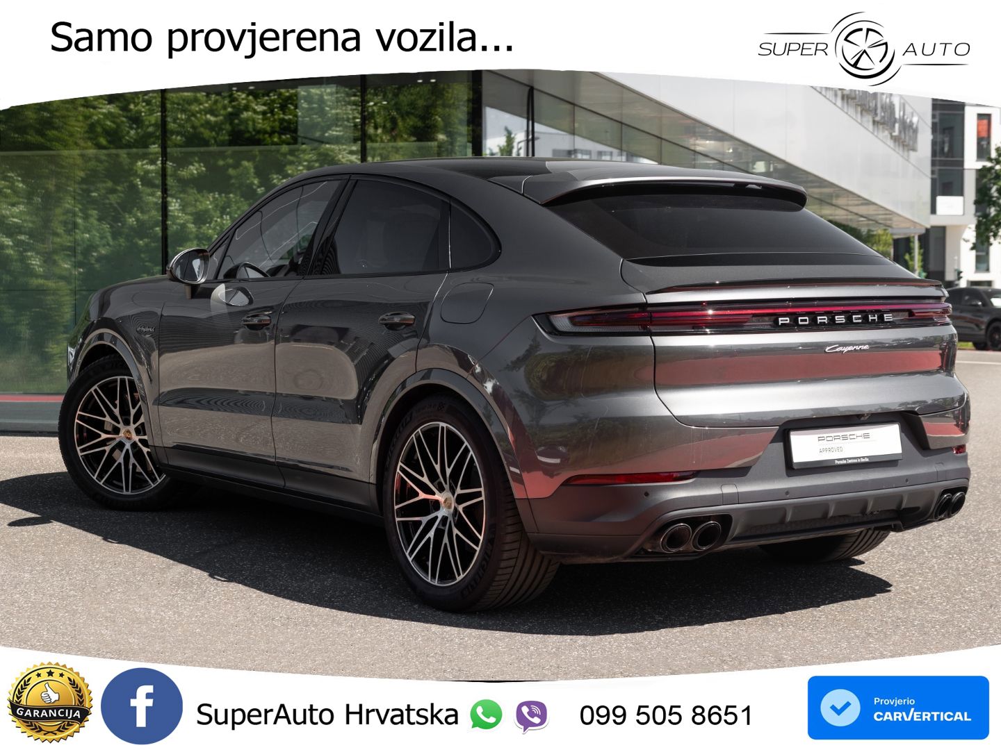Porsche Cayenne Coupe 3.0 V6 (470 KS) E-Hybrid Tiptronic S