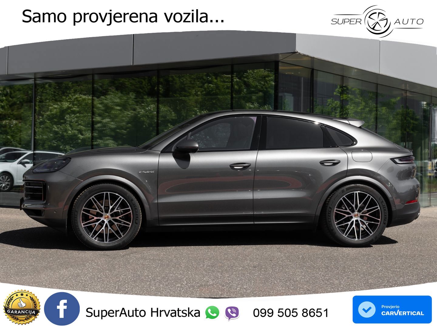 Porsche Cayenne Coupe 3.0 V6 (470 KS) E-Hybrid Tiptronic S
