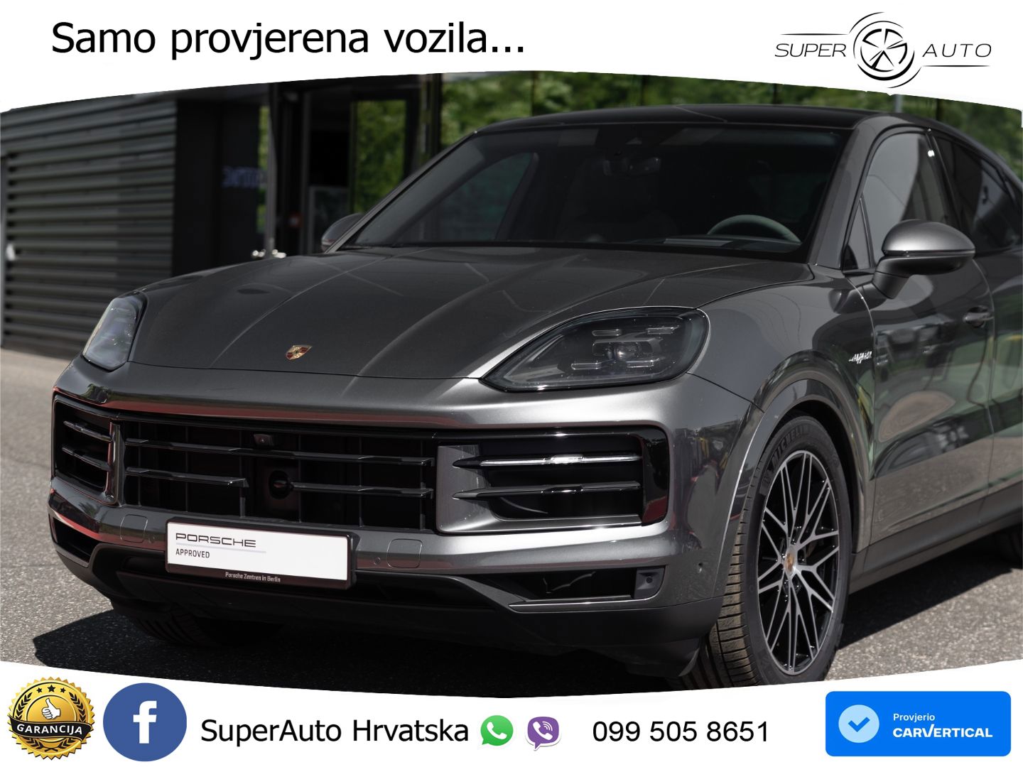 Porsche Cayenne Coupe 3.0 V6 (470 KS) E-Hybrid Tiptronic S