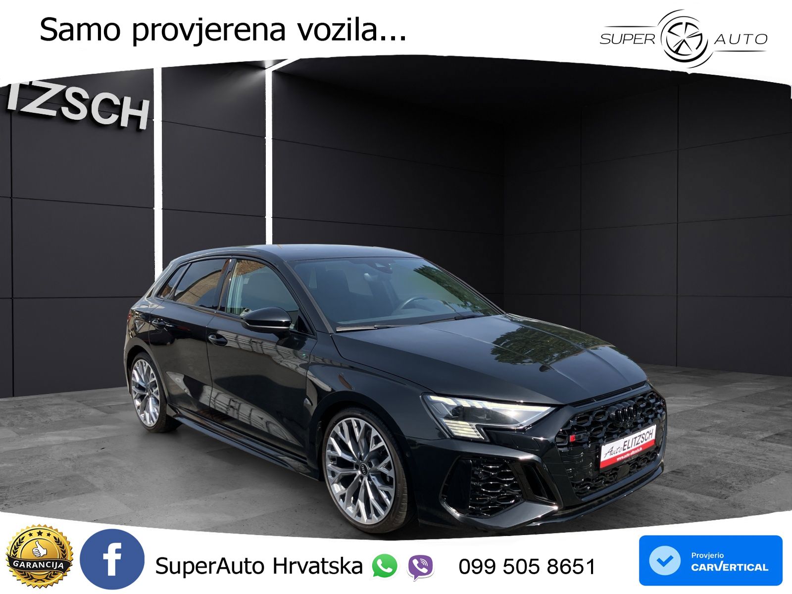 Audi RS3 Sportback 2.5 TFSI (400 KS) quattro S tronic LED+GR SJED+ACC