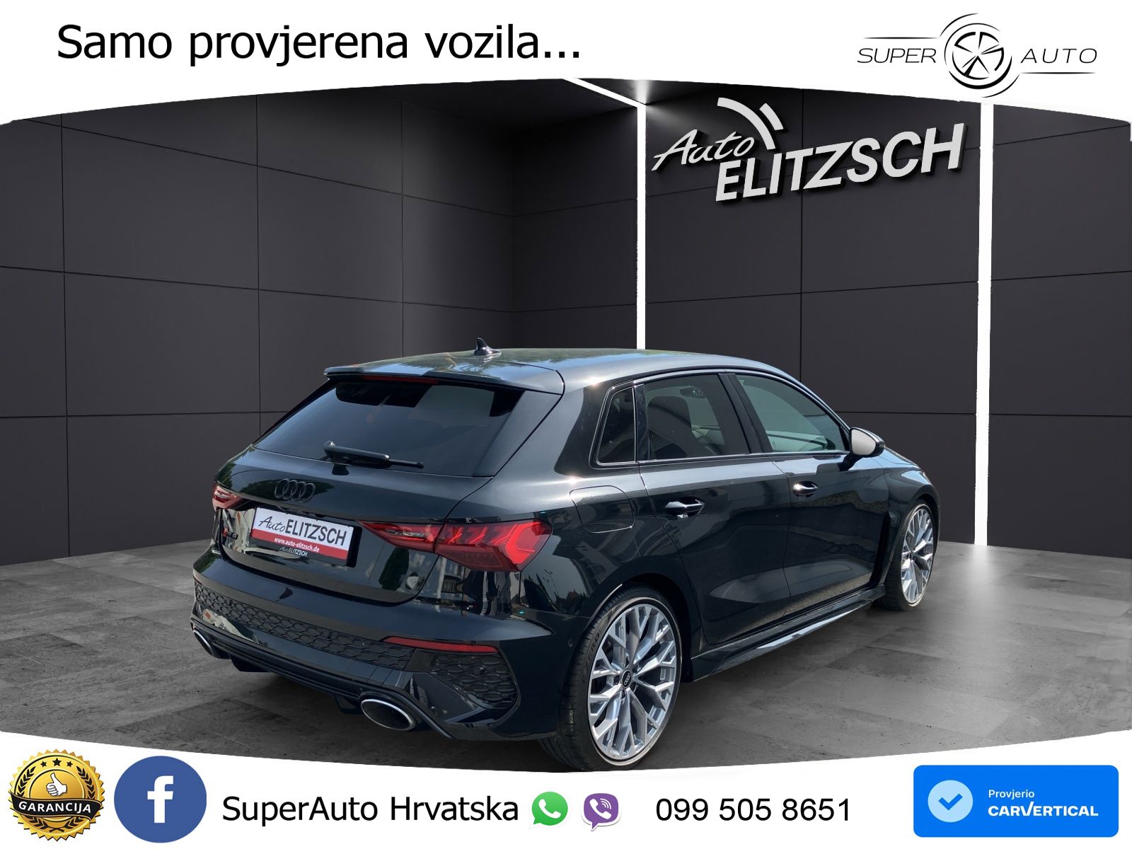 Audi RS3 Sportback 2.5 TFSI (400 KS) quattro S tronic LED+GR SJED+ACC