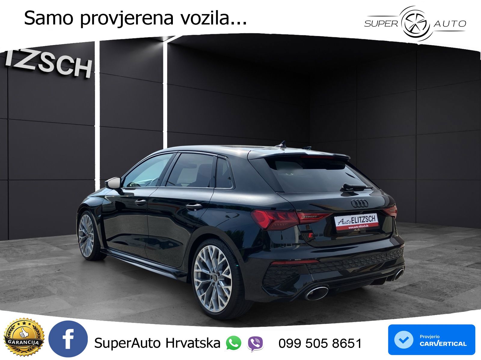 Audi RS3 Sportback 2.5 TFSI (400 KS) quattro S tronic LED+GR SJED+ACC