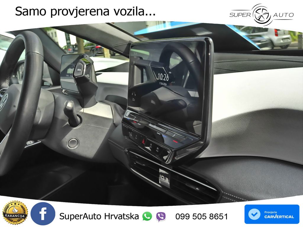 Volkswagen ID.3 Pro 62 kWh (204 KS)