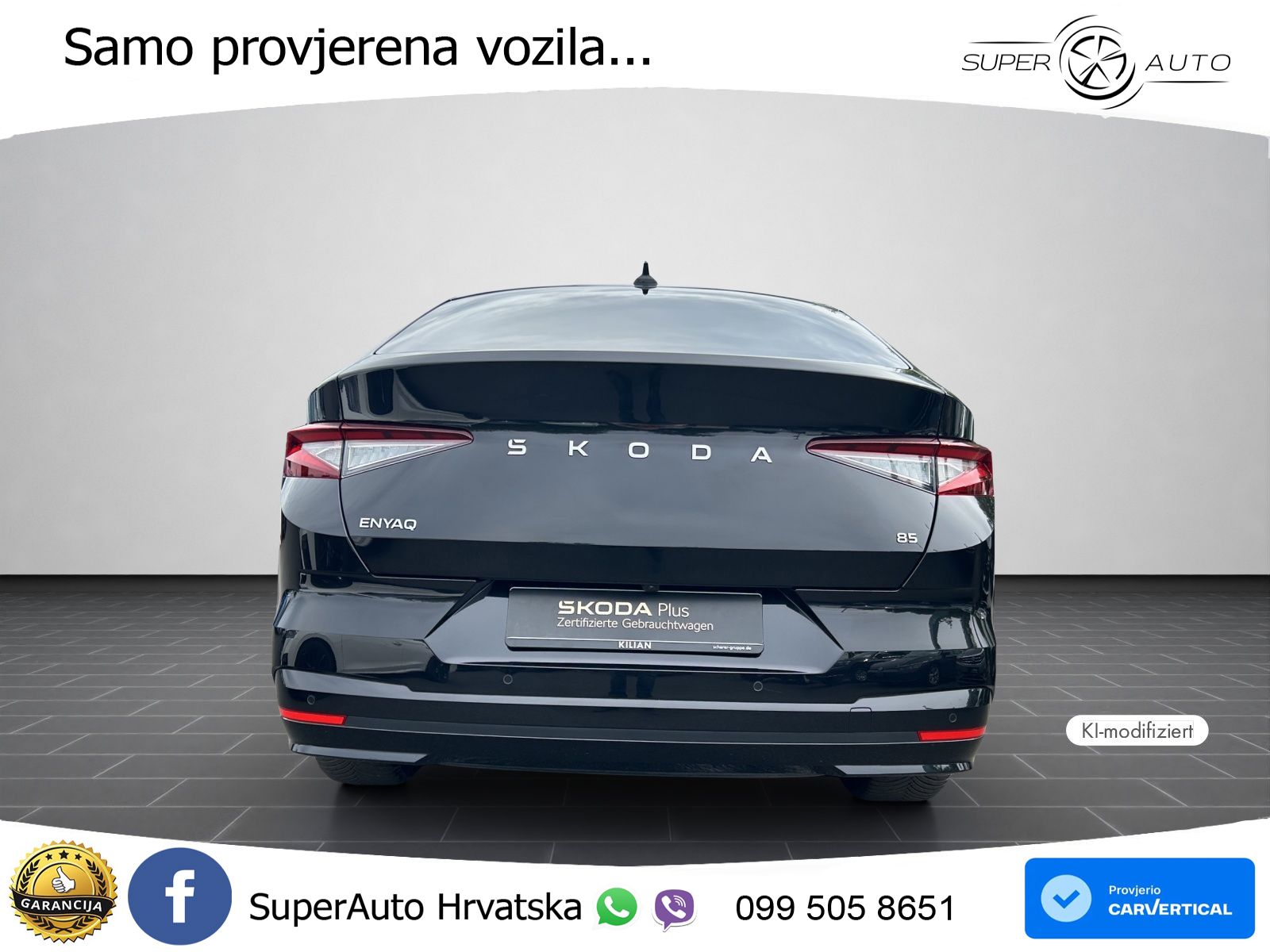 Škoda Enyaq Coupe iV 85 82 kWh (286 KS) LED+GR SJED+ACC