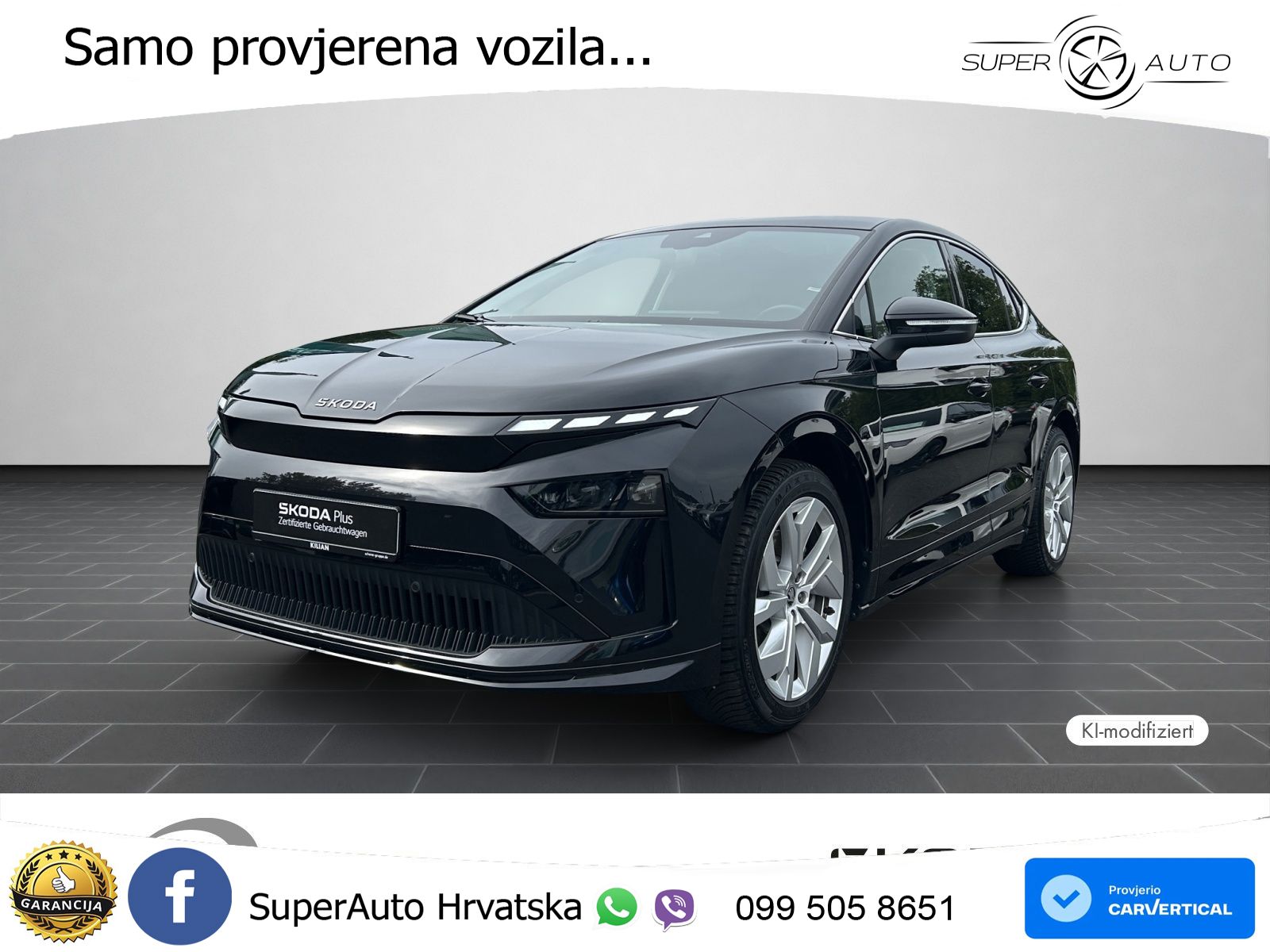 Škoda Enyaq Coupe iV 85 82 kWh (286 KS) LED+GR SJED+ACC