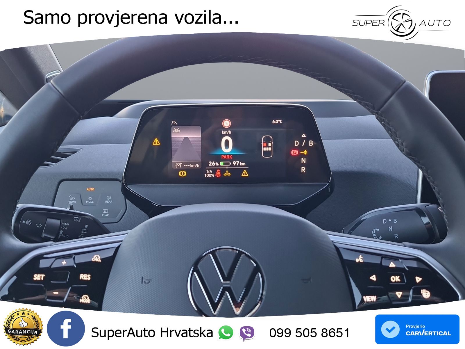 Volkswagen ID.3 GTX Performance 84 kWh (326 KS) LED+GR SJED+ACC