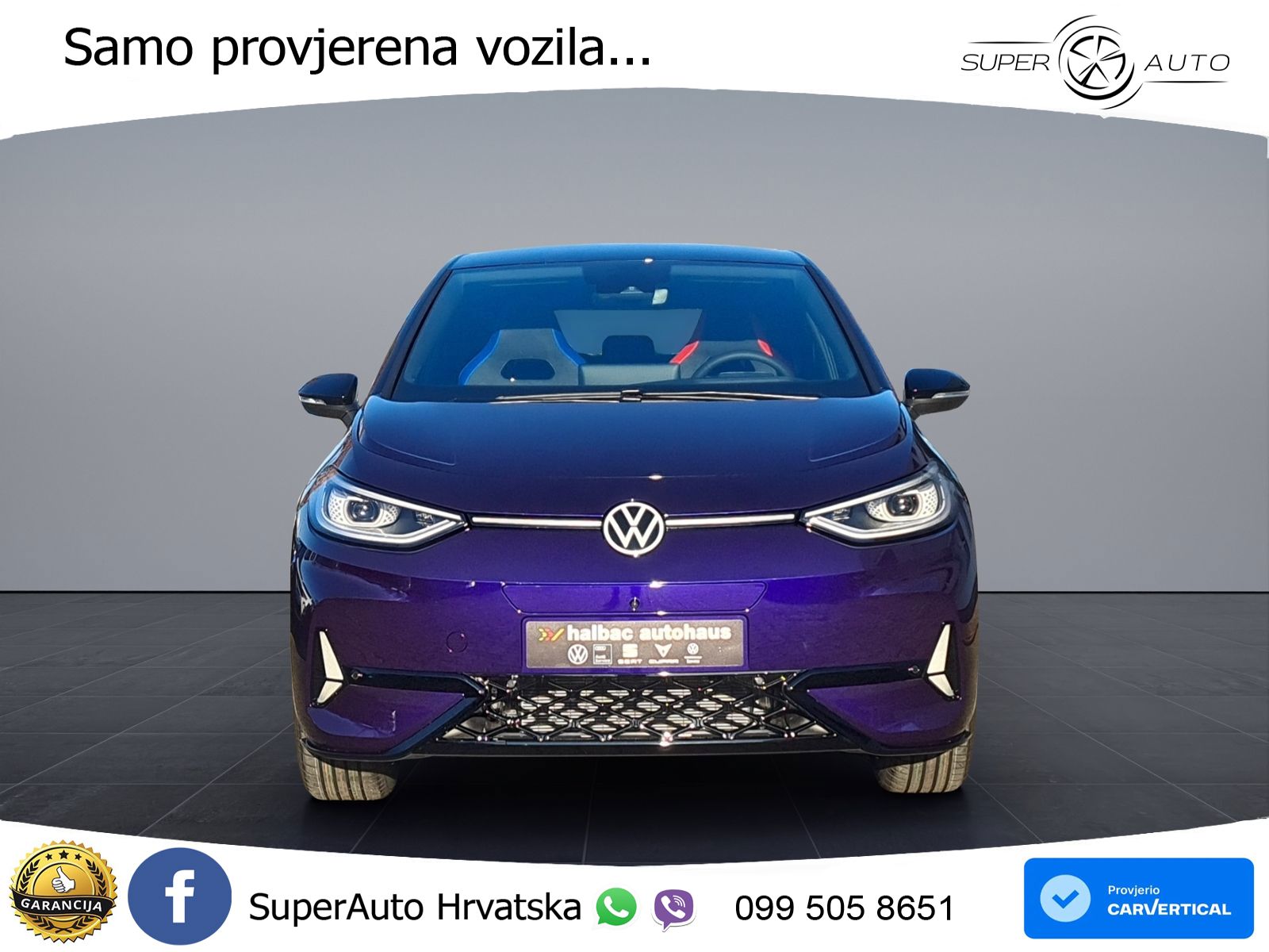 Volkswagen ID.3 GTX Performance 84 kWh (326 KS) LED+GR SJED+ACC