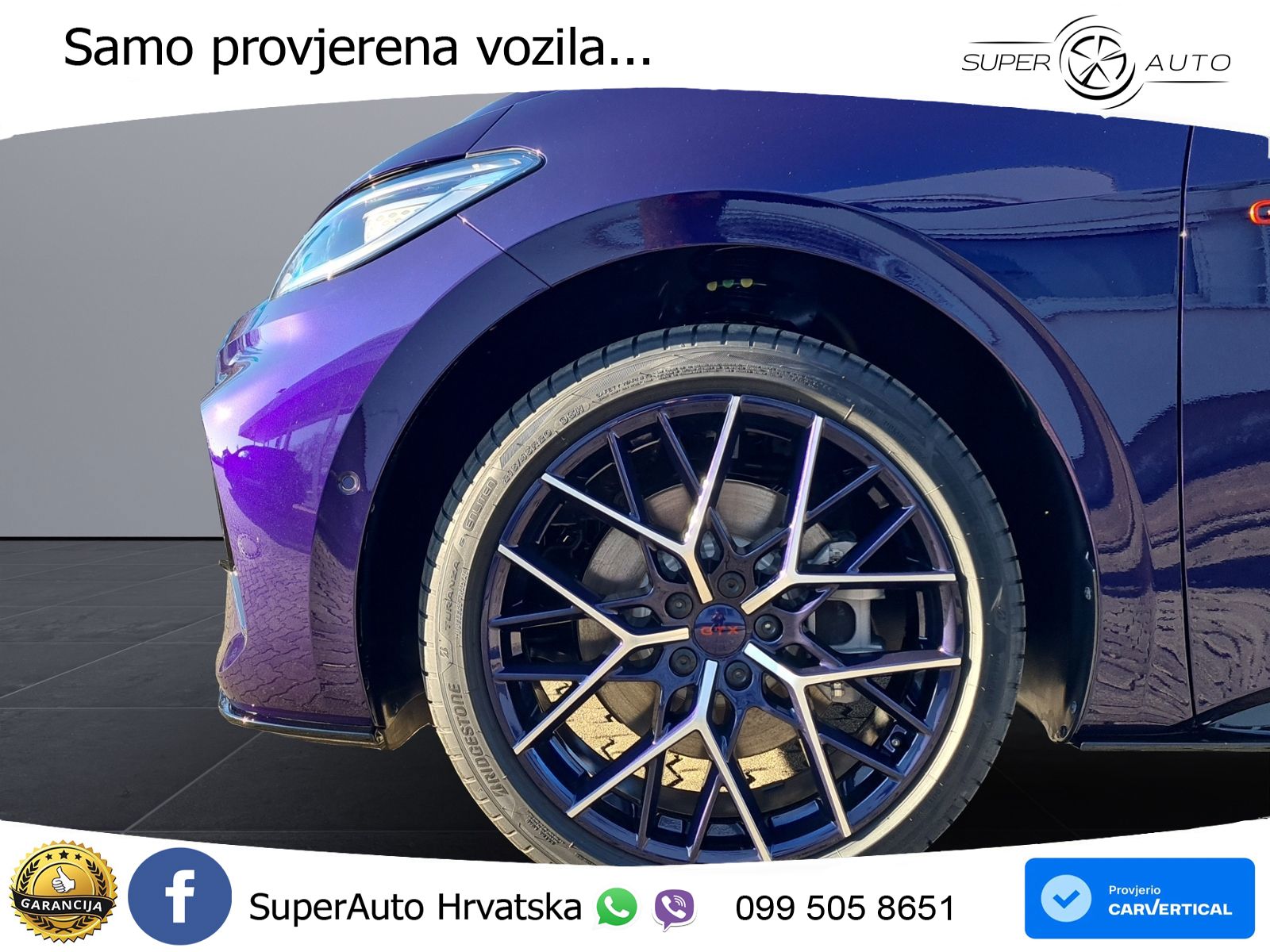 Volkswagen ID.3 GTX Performance 84 kWh (326 KS) LED+GR SJED+ACC
