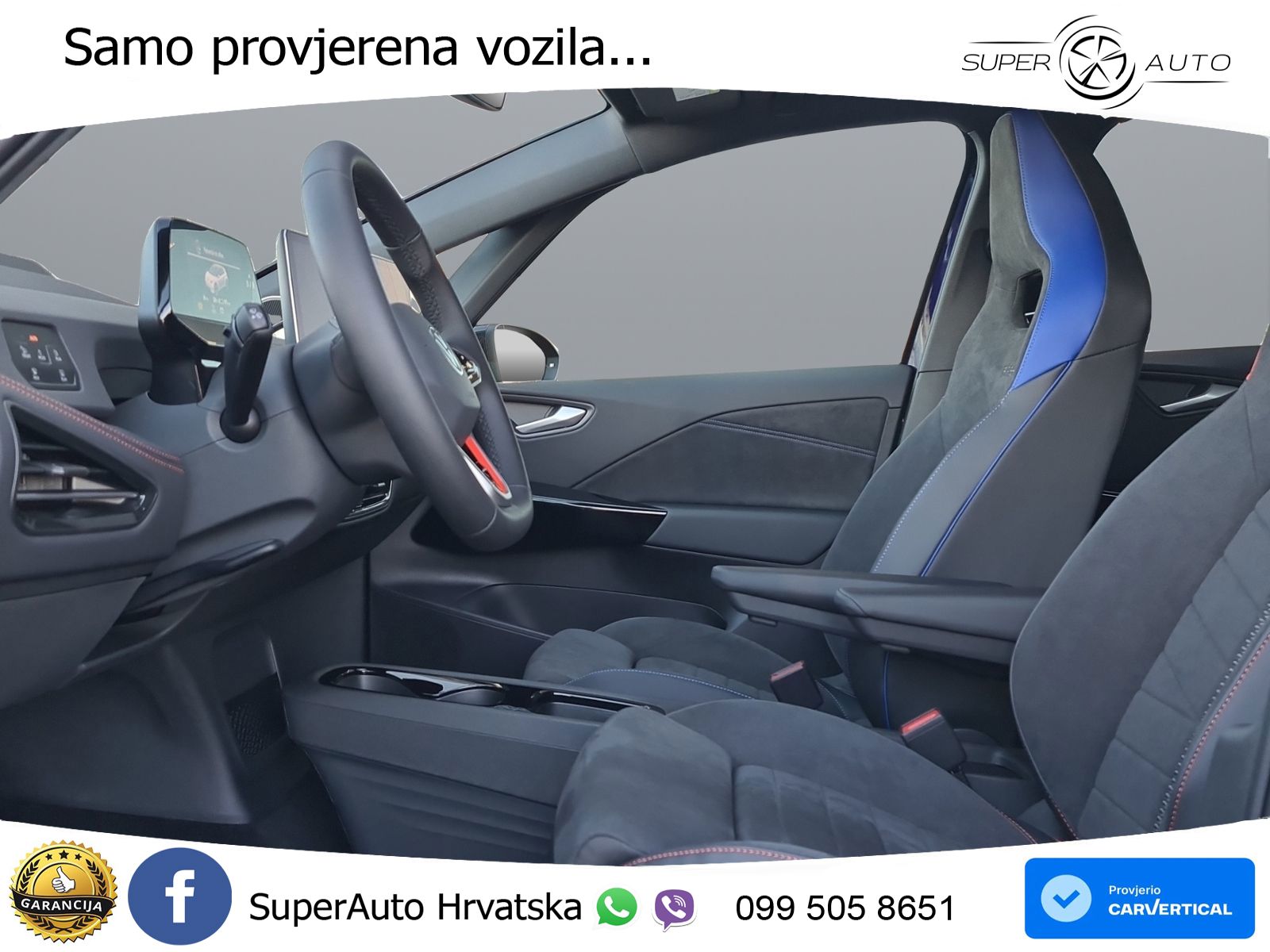 Volkswagen ID.3 GTX Performance 84 kWh (326 KS) LED+GR SJED+ACC