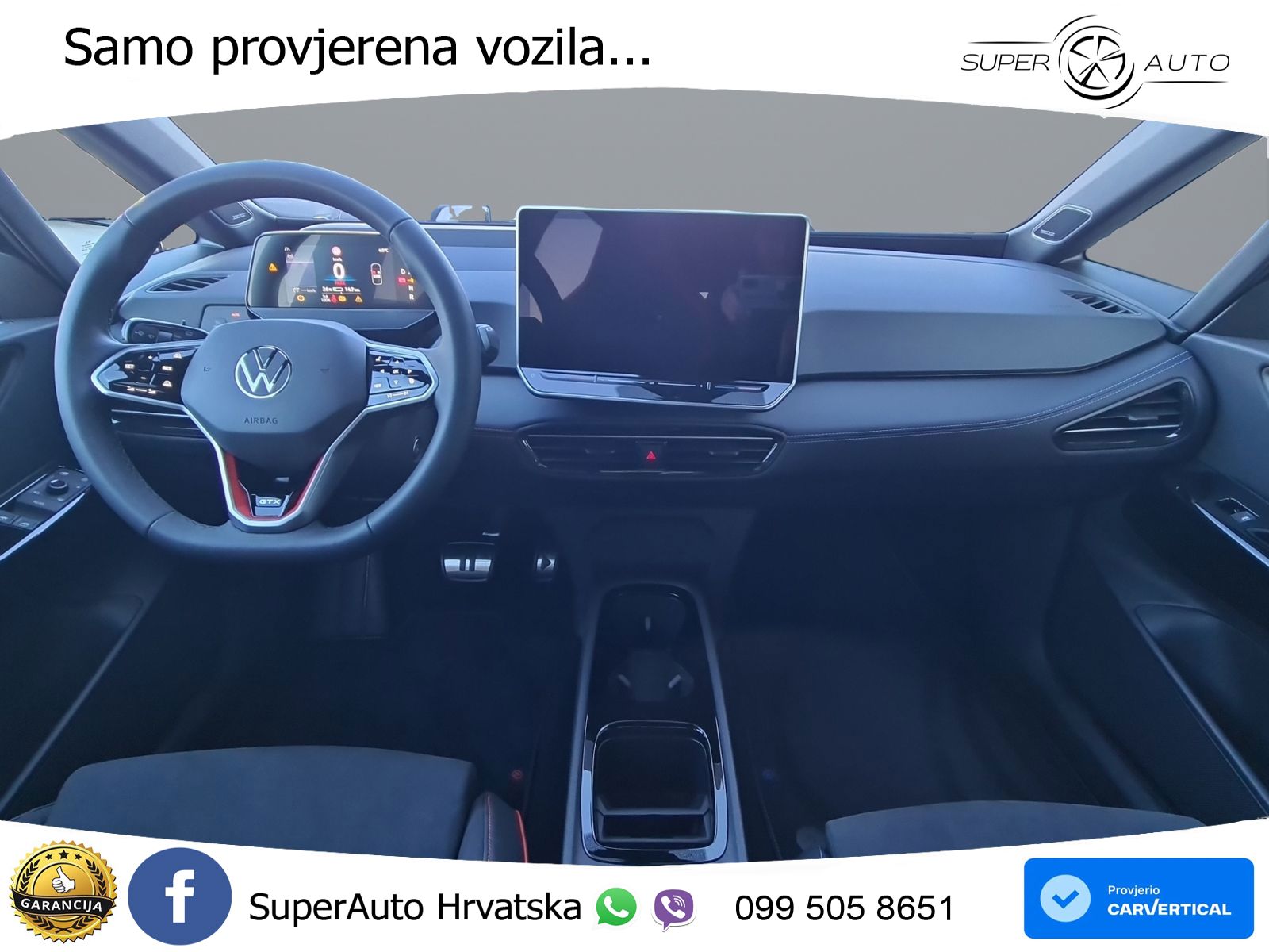 Volkswagen ID.3 GTX Performance 84 kWh (326 KS) LED+GR SJED+ACC