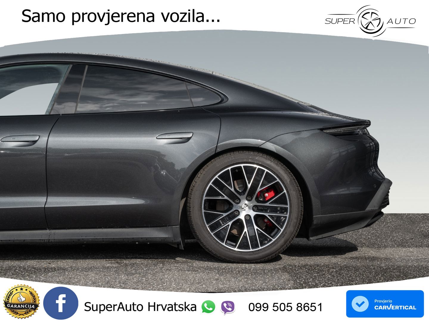 Porsche Taycan 4S 105 kWh (598 KS)