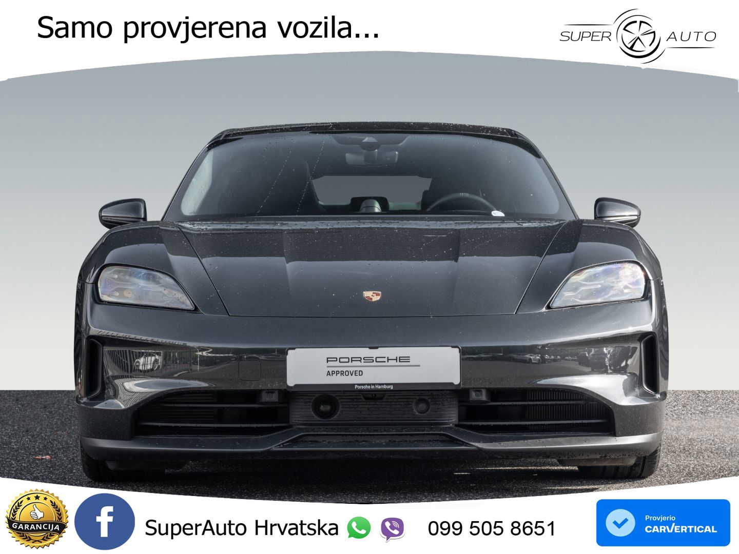 Porsche Taycan 4S 105 kWh (598 KS)