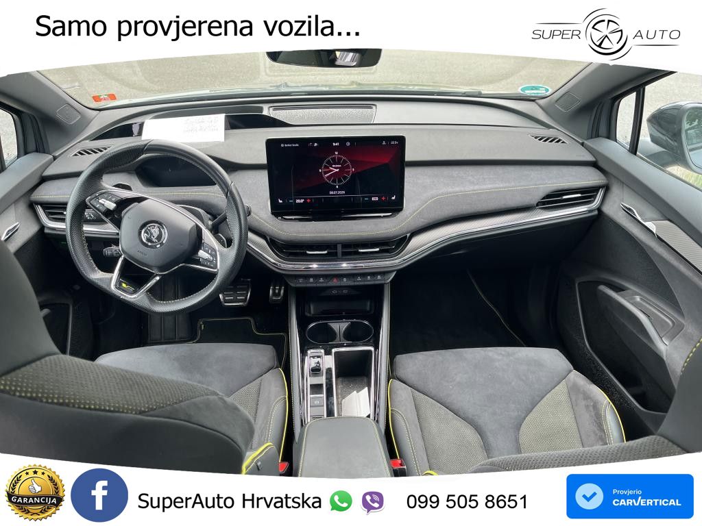 Škoda Enyaq Coupe iV RS 82 kWh (299 KS) AWD Lounge LED+GR SJED+ACC