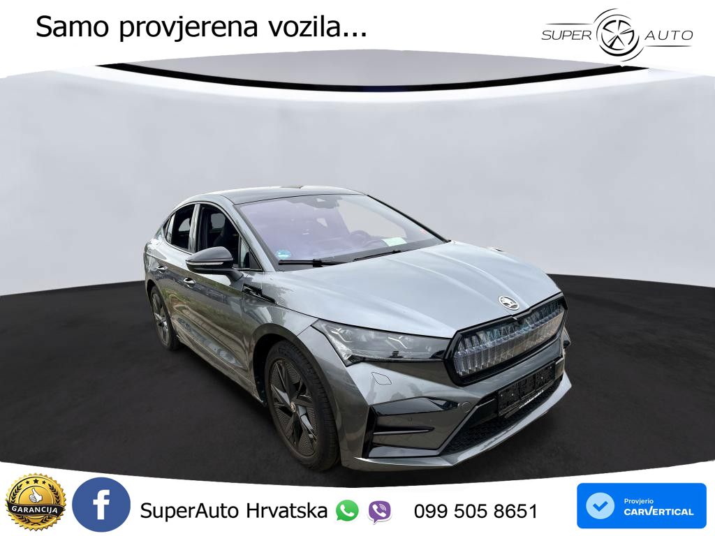 Škoda Enyaq Coupe iV RS 82 kWh (299 KS) AWD Lounge LED+GR SJED+ACC